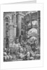 Engraving of Workers at a London Warehouse by Gustave Dore
