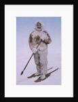 Portrait of Robert E. Peary in His Actual North Pole Costume by Anonymous