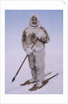 Portrait of Robert E. Peary in His Actual North Pole Costume by Anonymous