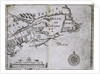 Early 17th-Century Map of the North American Coast from Cape Cod to Newfoundland by Anonymous