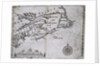 Early 17th-Century Map of the North American Coast from Cape Cod to Newfoundland by Anonymous