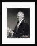 Portrait Engraving of David Humphries by Anonymous