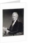 Portrait Engraving of David Humphries by Anonymous