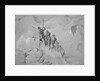 Illustration Depicting Expedition Members Ascending Mont Blanc by Anonymous