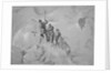 Illustration Depicting Expedition Members Ascending Mont Blanc by Anonymous