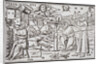 Print of Arabian Astrologers Examining the Sky from In Somnium Scipionis by Ambrosius Macrobius