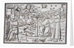 Print of Arabian Astrologers Examining the Sky from In Somnium Scipionis by Ambrosius Macrobius