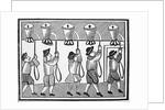 17th Century Woodcut of the Ringing of Bells in a Steeple by Anonymous