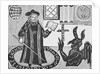 Faust Standing in a Magic Circle Giving Instruction on Devilry by Anonymous