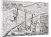Woman Accused of Witch Craft is Lowered into a River by Anonymous