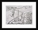 Woman Accused of Witch Craft is Lowered into a River by Anonymous