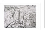 Woman Accused of Witch Craft is Lowered into a River by Anonymous