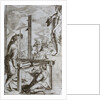 The Two Rules of Perspective Practice Engraving by Jacopo Barozzi da Vignola