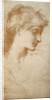 Portrait of a Young Woman by Edward Burne Jones