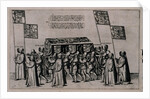 Funeral Cortege of Sir Philip Sidney by Theodor de Bry