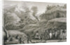Meeting with the Natives of Ombai Island Book Illustration by Anonymous