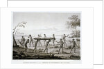 New Holland, Port Jackson: Burial Ceremony of the Aborigines Book Illustration by Anonymous