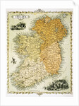 Ireland Map by C. Montague