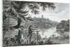 H. Repton: Landscape-Gardener Trade Card by Thomas Medland