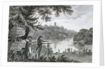 H. Repton: Landscape-Gardener Trade Card by Thomas Medland