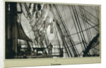 Print of Clothes Drying on the Deck of the SMS Stosch by Anonymous