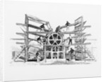 Illustration of a Cylinder Printing Press by Anonymous