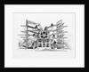 Illustration of a Cylinder Printing Press by Anonymous