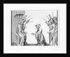 King Charlemagne Receiving an Oath of Fidelity from the Chroniques de St Denis Manuscript by Anonymous