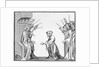 King Charlemagne Receiving an Oath of Fidelity from the Chroniques de St Denis Manuscript by Anonymous