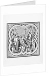 King Charlemagne's Coronation from the Chroniques de St Denis Manuscript by Anonymous