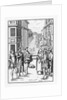 Illustration of a Business Transaction on the Street in Northumberland in the 16th Century by Anonymous