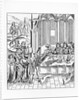Illustration of a State Banquet in a Gothic Pavilion after a Woodcut from Vergil by Anonymous