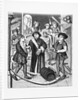 Copy of a 15th-Century Stained Glass Window in Tournai Cathedral Showing the Bishop of Tournai Receiving the Tithe of Beer by Anonymous