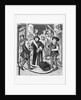 Copy of a 15th-Century Stained Glass Window in Tournai Cathedral Showing the Bishop of Tournai Receiving the Tithe of Beer by Anonymous