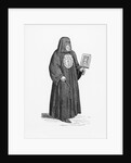 Illustration of a Member of the Brotherhood of Death after a 16th-Century Woodcut by Anonymous