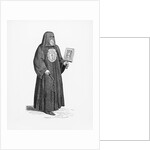 Illustration of a Member of the Brotherhood of Death after a 16th-Century Woodcut by Anonymous