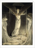Angels Rolling away the Stone from the Sepulchre By William Blake by Anonymous