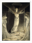 Angels Rolling away the Stone from the Sepulchre By William Blake by Anonymous