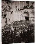 Ceremony of the Washing of the Feet at Church of Holy Sepulchre by Anonymous