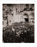 Ceremony of the Washing of the Feet at Church of Holy Sepulchre by Anonymous