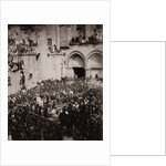 Ceremony of the Washing of the Feet at Church of Holy Sepulchre by Anonymous