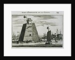17th-Century Engraving of a Fort at Tientsin by Anonymous