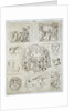 Book Illustration of Monks and Priests Being Tonsured by Anonymous