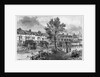19th-Century Illustration of Old Houses in London Street, Dockhead by Anonymous
