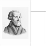 Engraved Portrait of Simon Grynaeus by Anonymous