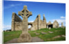 Cross of the Scriptures at Clonmacnoise Monastery by Anonymous