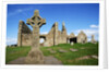 Cross of the Scriptures at Clonmacnoise Monastery by Anonymous
