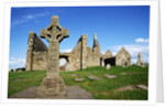 Cross of the Scriptures at Clonmacnoise Monastery by Anonymous