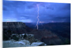 Lightning Above Grand Canyon by Anonymous
