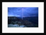 Lightning Above Grand Canyon by Anonymous